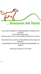 Mobile Screenshot of draussen-mit-hund.de